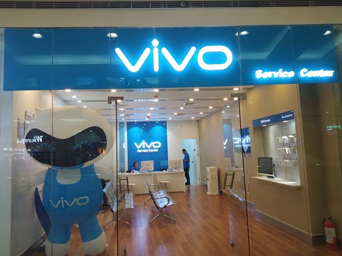 En Asie, vous trouverez des magasins Vivo partout !